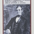 313-9222 Nauvoo IL Abram Lincoln Elector for William Henry Harrison